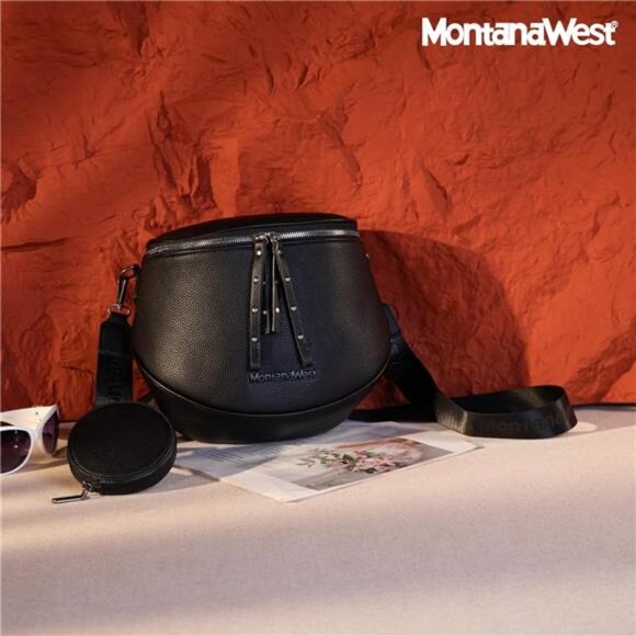 Crossbody Bags for Women Bum Bag Sling Purse with Adjustable Strap - Picture 6 of 6